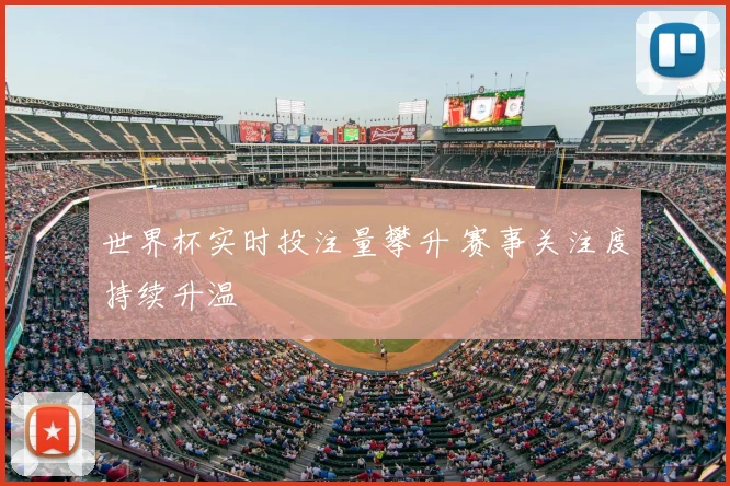 世界杯实时投注量攀升 赛事关注度持续升温